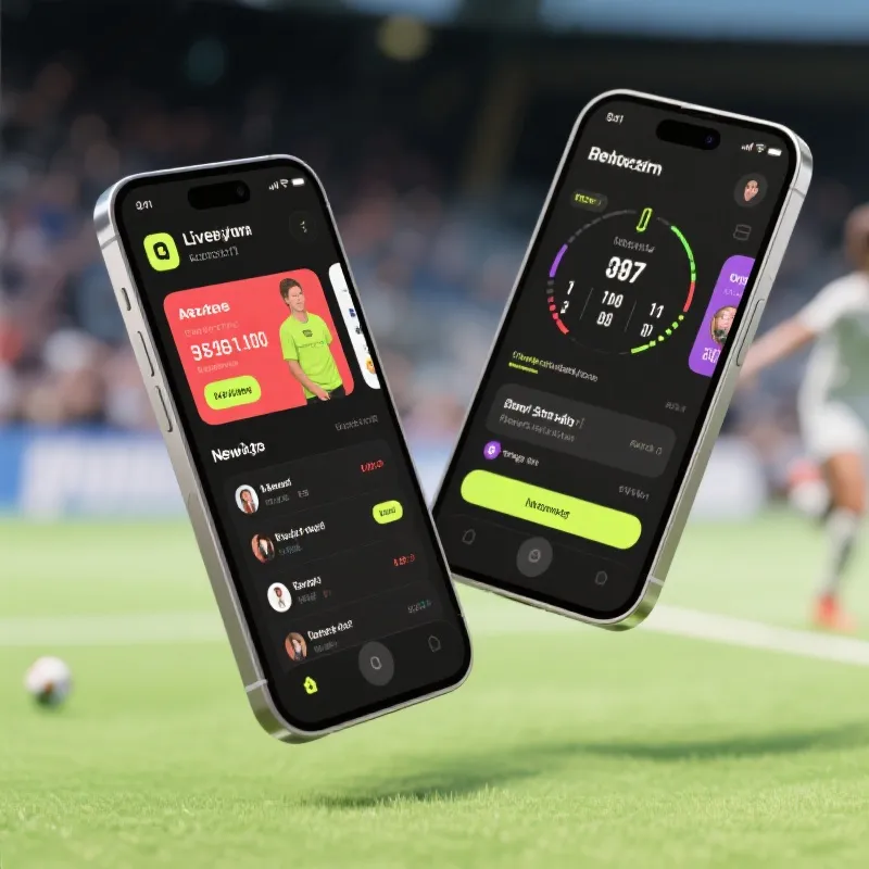 MG Sports（满冠体育） APP 界面展示